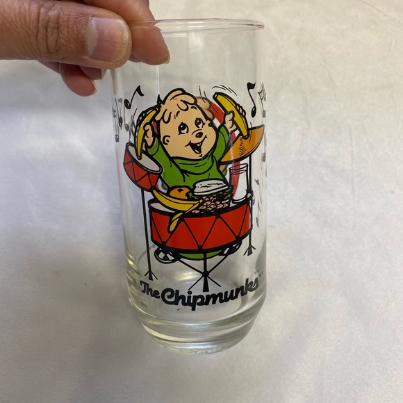 Vintage 1985 The Chipmunks Collectors Drinking Glass Set Of 3 ALVIN,SIMON,THEODO - Picture 4 of 16
